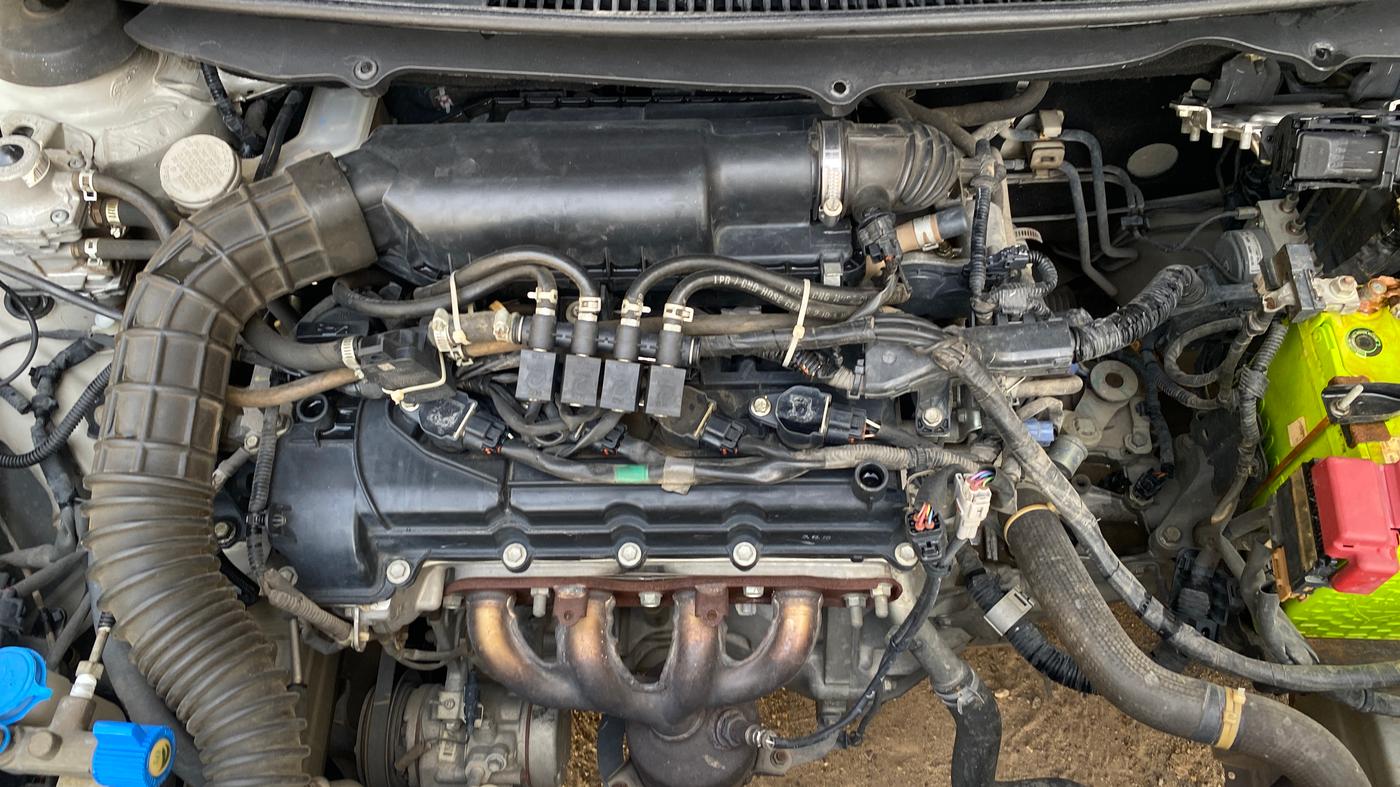 2018 Maruti Baleno ALPHA PETROL 1.2, CNG, Manual, 82,610 km, Engine View