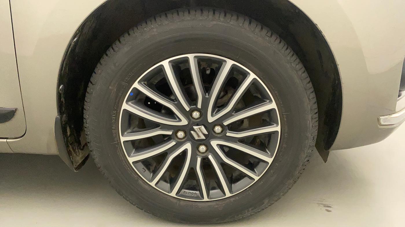2019 Maruti Dzire ZXI PLUS AMT, Petrol, Automatic, 43,380 km, Right Front Wheel