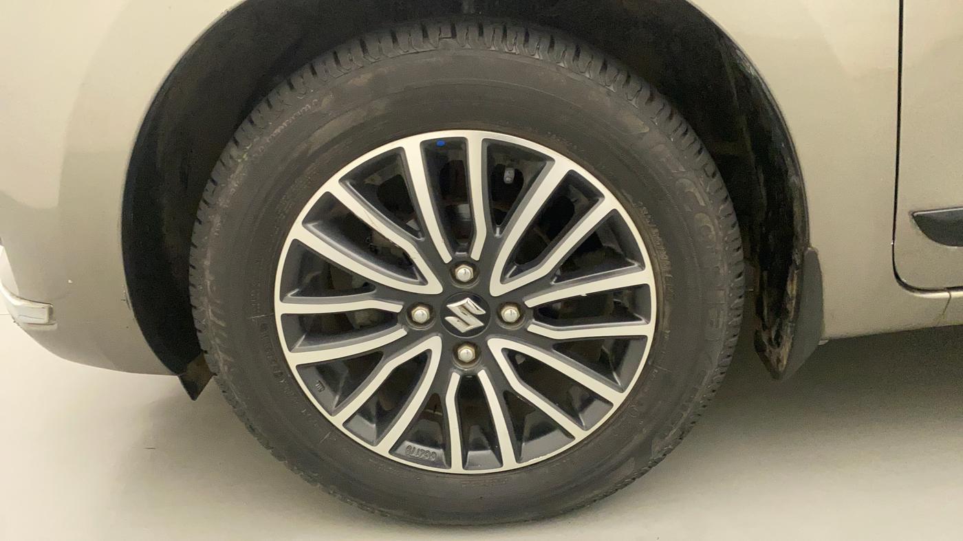 2019 Maruti Dzire ZXI PLUS AMT, Petrol, Automatic, 43,380 km, Left Front Wheel