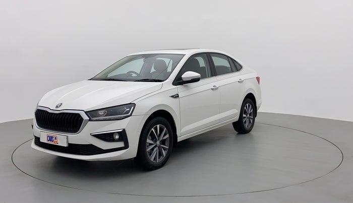 2022 Skoda SLAVIA STYLE 1.5 TSI DSG, Petrol, Automatic, 4,986 km, Left Front Diagonal