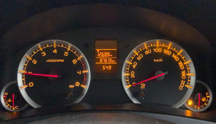 2012 Maruti Swift Dzire VXI, Petrol, Manual, 87,736 km, Odometer Image