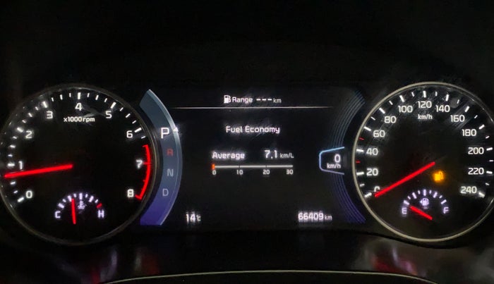 2020 KIA SELTOS GTX PLUS DCT 1.4 PETROL, Petrol, Automatic, 66,361 km, Odometer Image