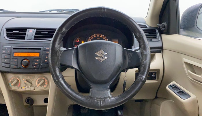 2012 Maruti Swift Dzire LXI, Petrol, Manual, 60,278 km, Steering Wheel Close Up