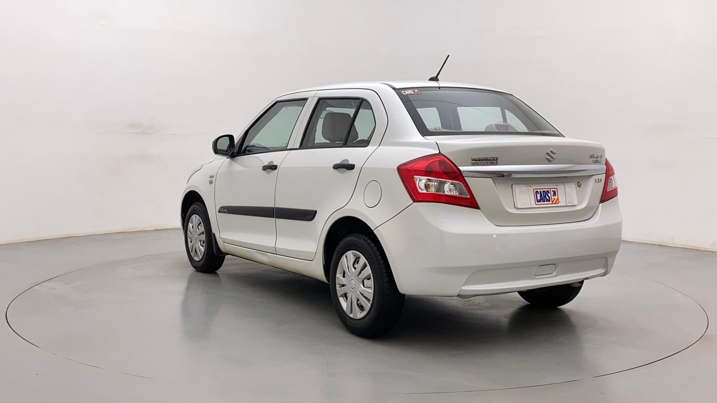 2012 Maruti Swift Dzire LXI, Petrol, Manual, 60,278 km, Left Back Diagonal