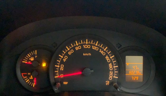 2012 Maruti Swift Dzire LXI, Petrol, Manual, 60,278 km, Odometer Image