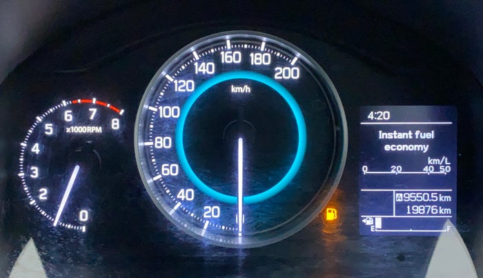 2018 Maruti IGNIS DELTA 1.2, Petrol, Manual, 19,876 km, Odometer Image