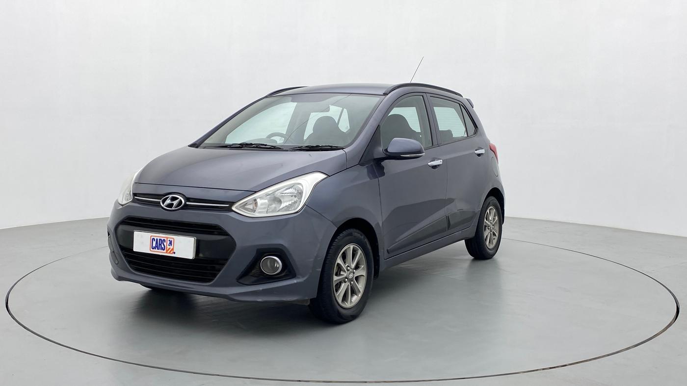 2015 Hyundai Grand i10 ASTA 1.2 KAPPA VTVT, Petrol, Manual, 87,072 km, Left Front Diagonal