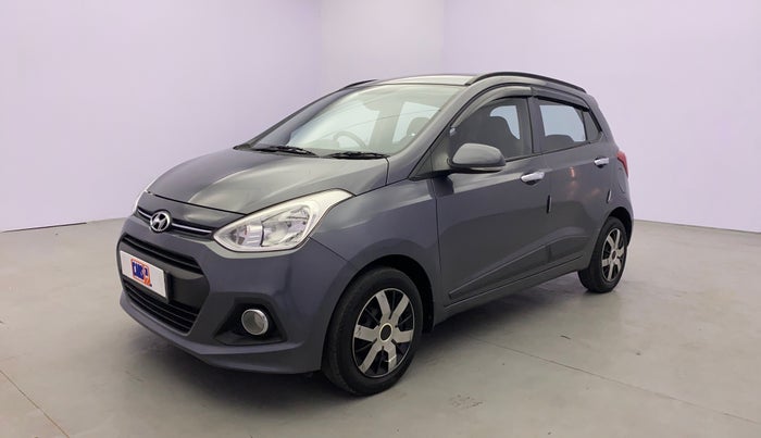 2016 Hyundai Grand i10 SPORTZ 1.2 KAPPA VTVT, Petrol, Manual, 42,777 km, Left Front Diagonal