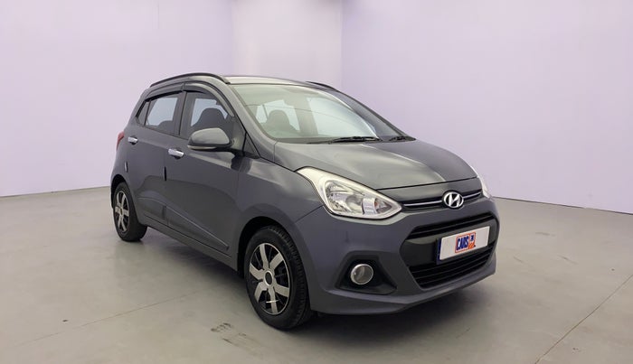 2016 Hyundai Grand i10 SPORTZ 1.2 KAPPA VTVT, Petrol, Manual, 42,777 km, Right Front Diagonal