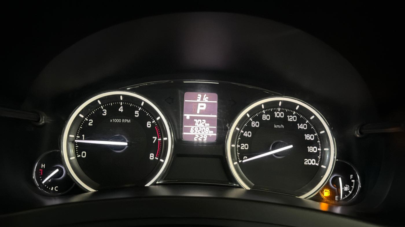 2015 Maruti Ciaz ZXI AT, CNG, Automatic, 69,197 km, Odometer Image