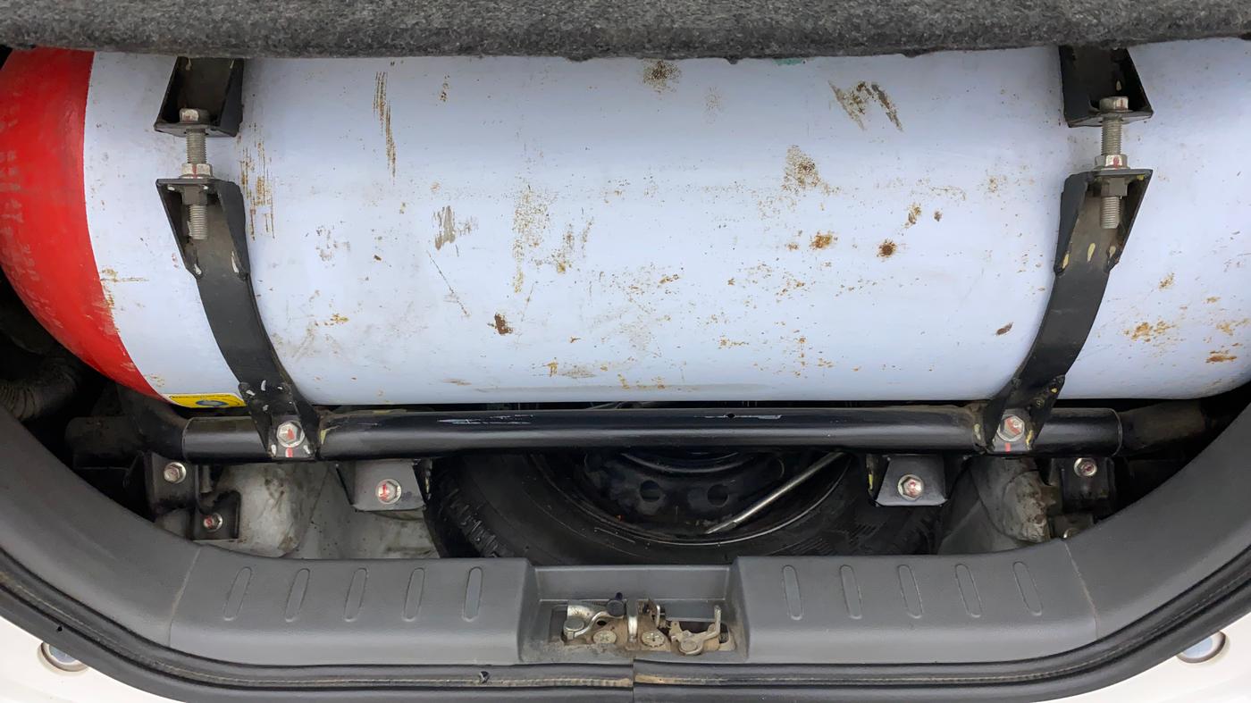 2013 Maruti Alto 800 LXI CNG, CNG, Manual, 77,023 km, Boot Inside