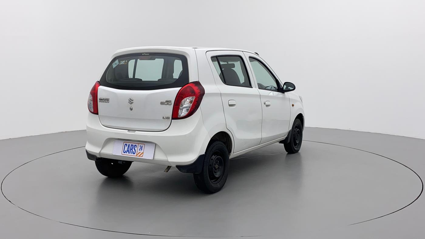 2013 Maruti Alto 800 LXI CNG, CNG, Manual, 77,023 km, Right Back Diagonal