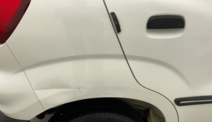 2021 Maruti S PRESSO VXI (O), Petrol, Manual, 15,360 km, Right quarter panel - Slightly dented