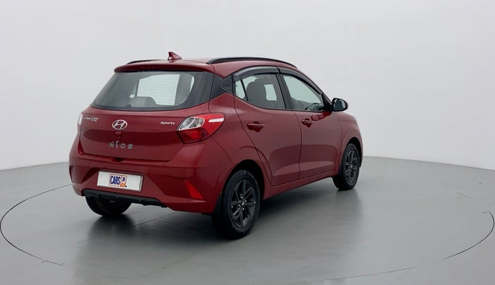 2019 Hyundai GRAND I10 NIOS SPORTZ PETROL, Petrol, Manual, 12,842 km, Right Back Diagonal