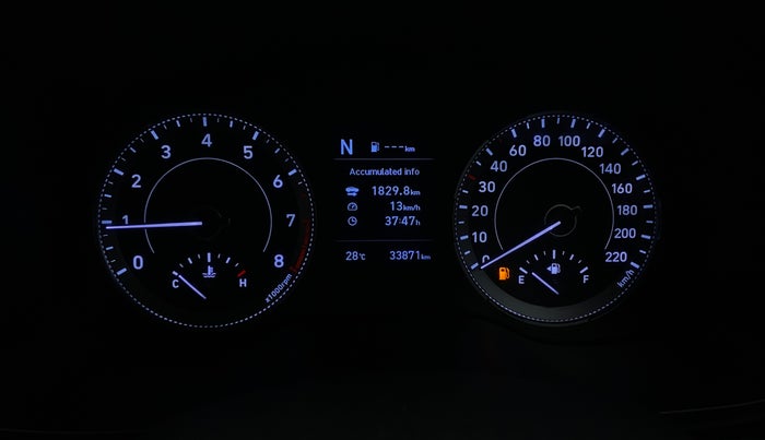 2022 Hyundai VENUE SX 1.0 TURBO IMT, Petrol, Manual, 33,867 km, Odometer Image