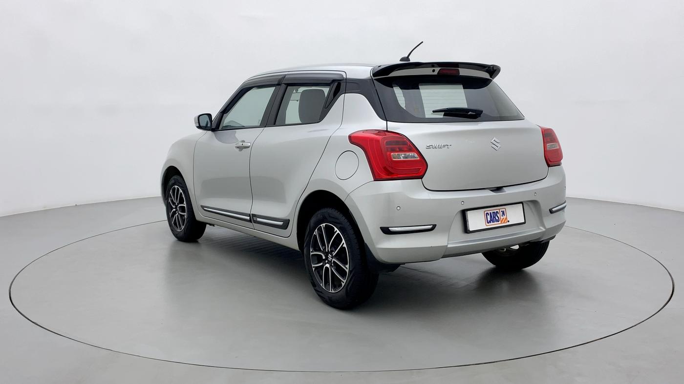 2021 Maruti Swift ZXI PLUS AMT, Petrol, Automatic, 10,821 km, Left Back Diagonal