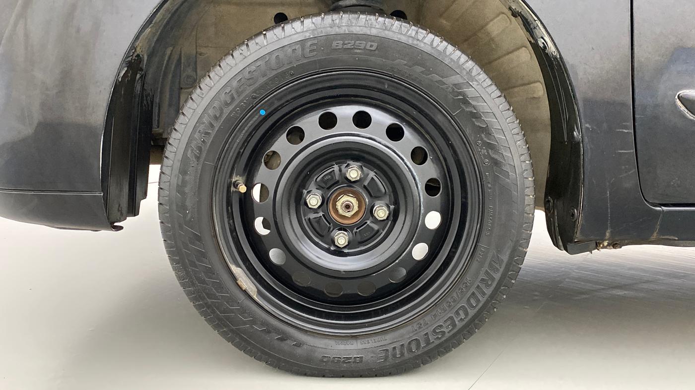 2012 Maruti Wagon R 1.0 VXI, Petrol, Manual, 72,371 km, Left Front Wheel