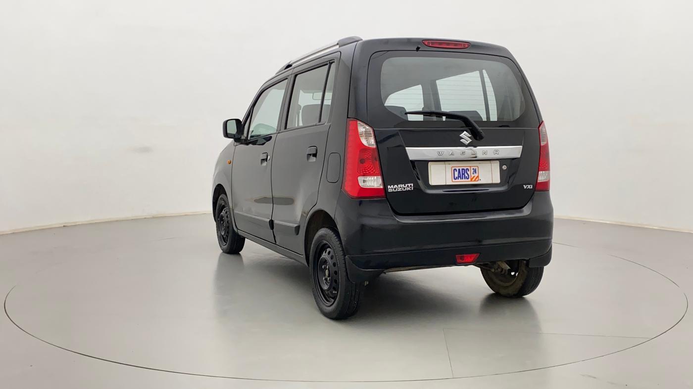 2012 Maruti Wagon R 1.0 VXI, Petrol, Manual, 72,371 km, Left Back Diagonal