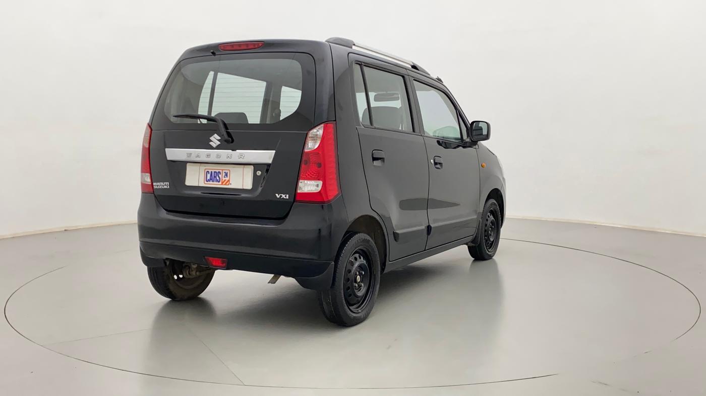 2012 Maruti Wagon R 1.0 VXI, Petrol, Manual, 72,371 km, Right Back Diagonal
