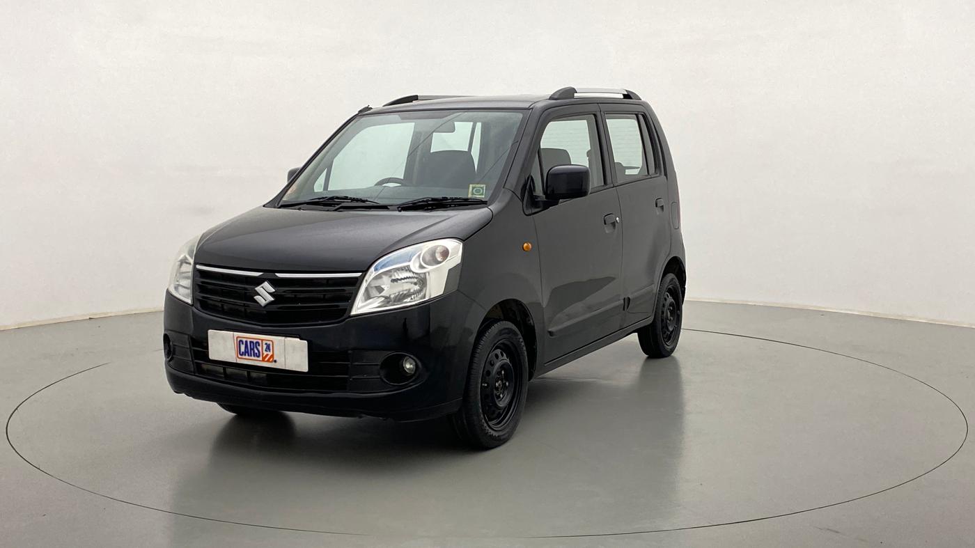 2012 Maruti Wagon R 1.0 VXI, Petrol, Manual, 72,371 km, Left Front Diagonal