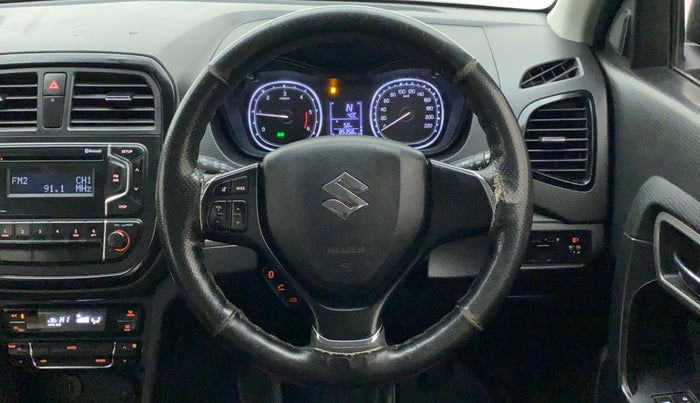 2019 Maruti Vitara Brezza ZDI AMT, Diesel, Automatic, 85,616 km, Steering Wheel Close Up