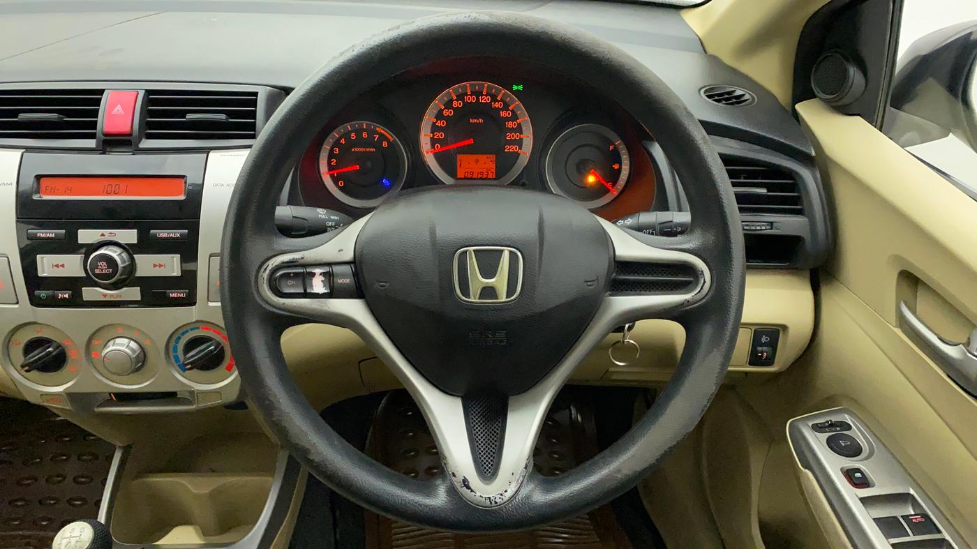 2011 Honda City 1.5L I-VTEC V MT, Petrol, Manual, 92,157 km, Steering Wheel Close Up