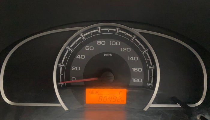 2018 Maruti Alto 800 VXI, Petrol, Manual, 80,469 km, Odometer Image