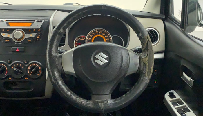 2013 Maruti Wagon R 1.0 VXI, Petrol, Manual, 64,909 km, Steering Wheel Close Up
