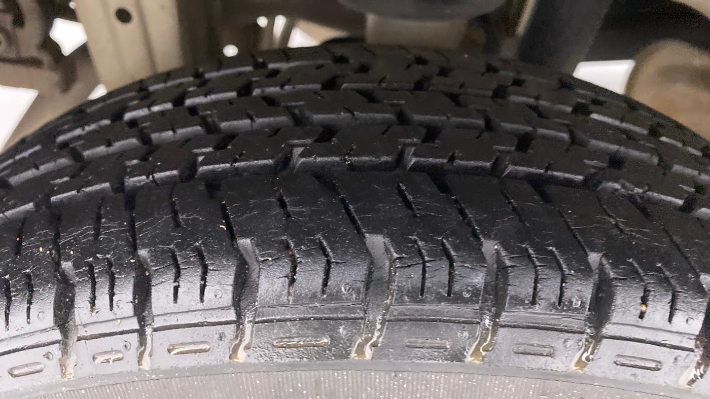 2017 Maruti Alto K10 VXI P, Petrol, Manual, 11,116 km, Right Rear Tyre Tread