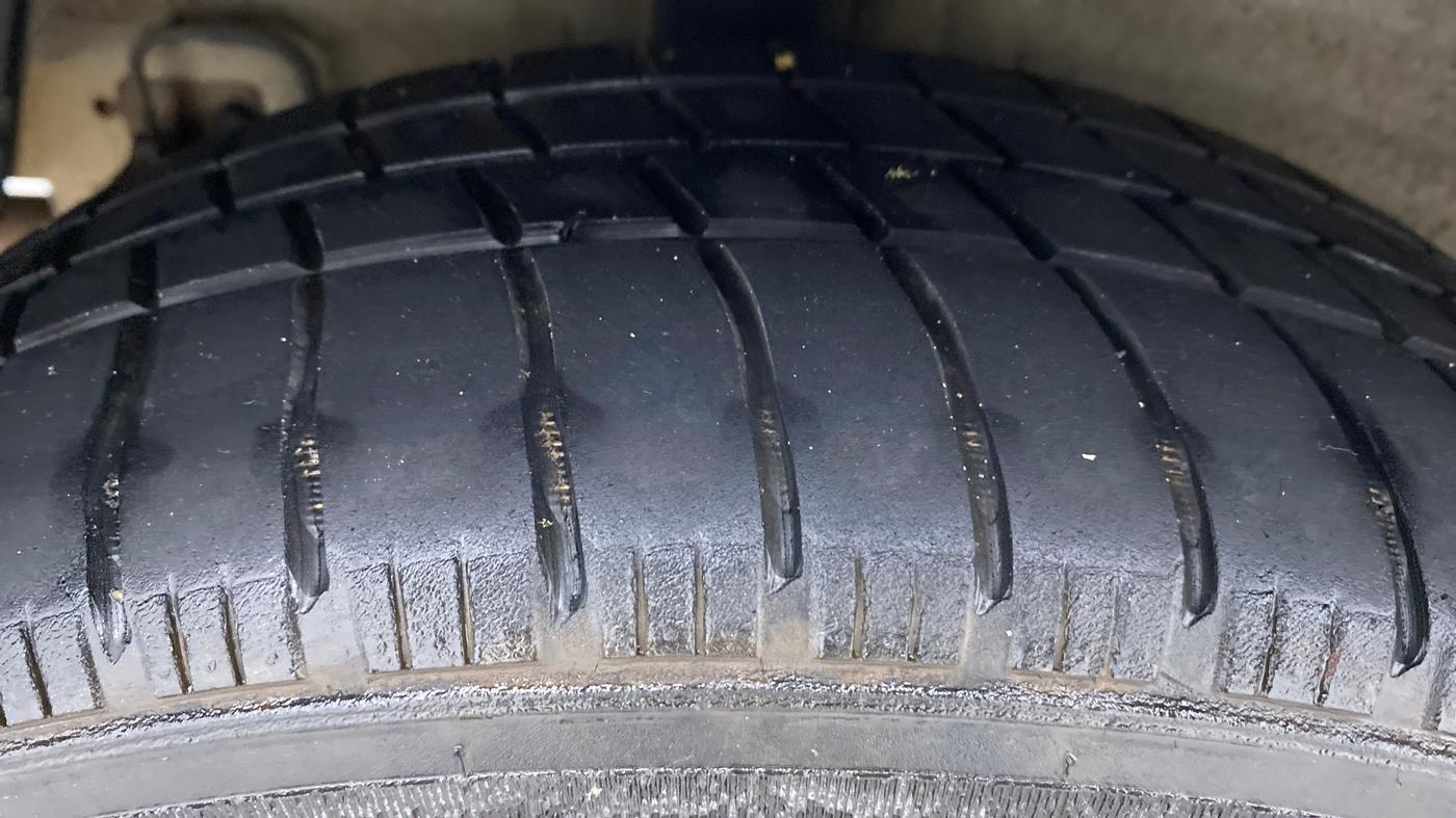 2014 Hyundai Xcent S 1.2, Petrol, Manual, 62,062 km, Right Rear Tyre Tread