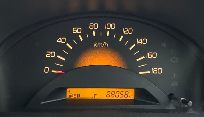 2012 Maruti Wagon R 1.0 LXI CNG, CNG, Manual, 88,222 km, Odometer Image