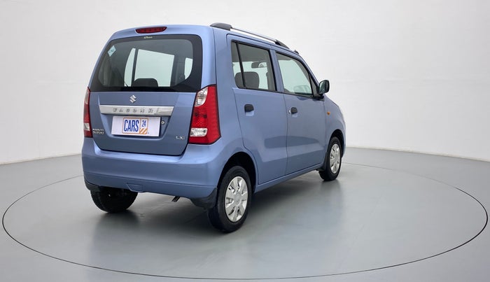 2012 Maruti Wagon R 1.0 LXI CNG, CNG, Manual, 88,222 km, Right Back Diagonal
