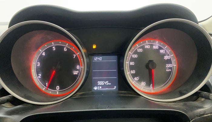 2019 Maruti Swift VXI, Petrol, Manual, 98,623 km, Odometer Image