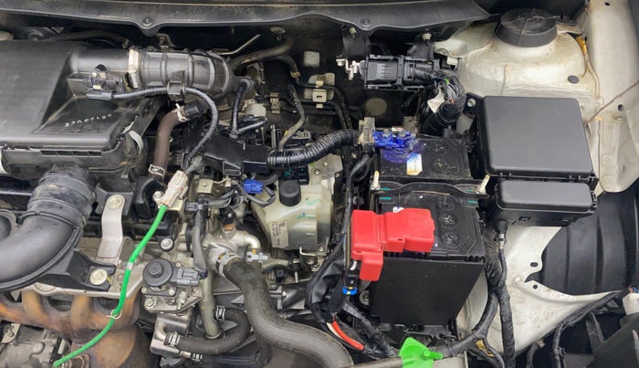 2023 Toyota Glanza V AMT, Petrol, Automatic, 33,410 km, Engine View - Left