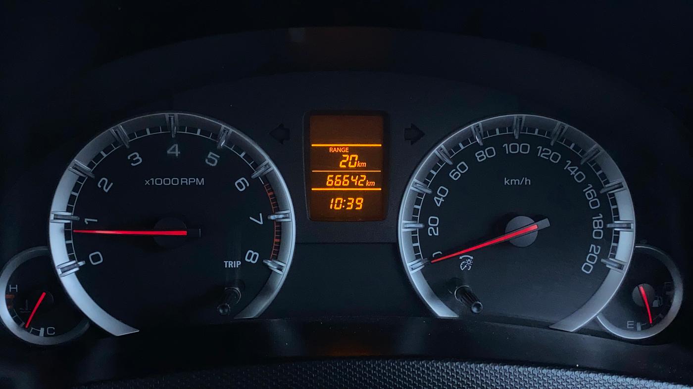 2012 Maruti Swift VXI, Petrol, Manual, 67,012 km, Odometer Image