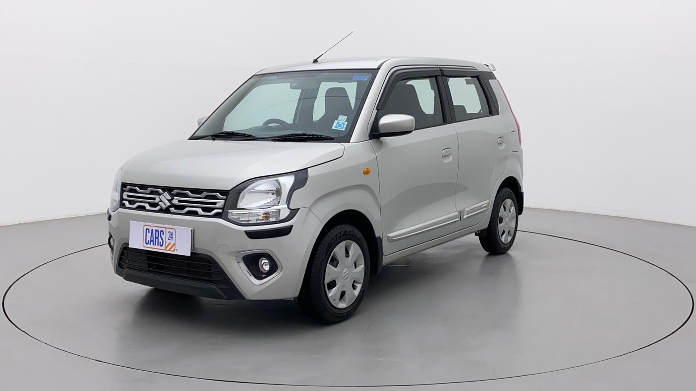 2021 Maruti New Wagon-R VXI 1.2, Petrol, Manual, 15,408 km, Left Front Diagonal