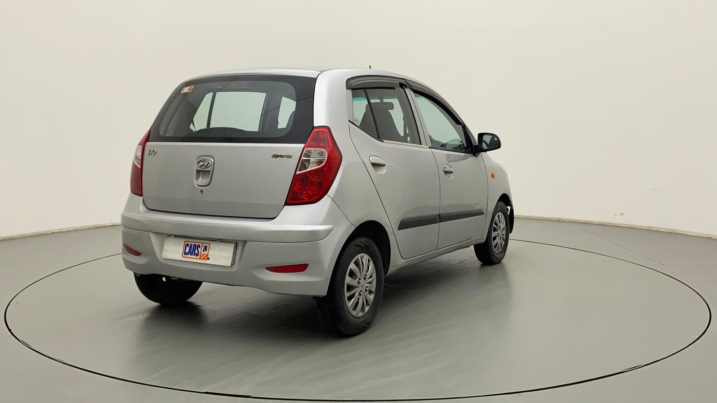 2016 Hyundai i10 SPORTZ 1.1, Petrol, Manual, 83,404 km, Right Back Diagonal