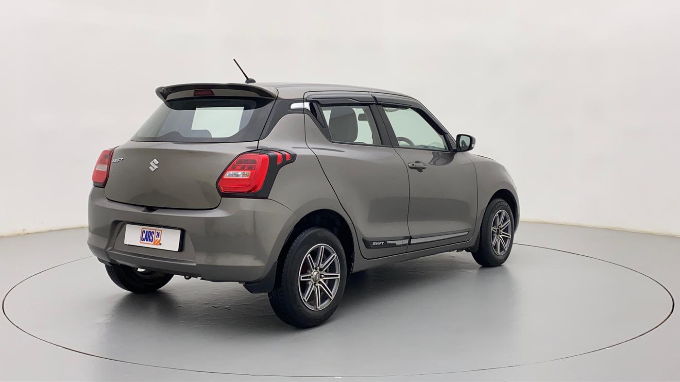 2018 Maruti Swift VXI D, Petrol, Manual, 25,619 km, Right Back Diagonal (45- Degree) View