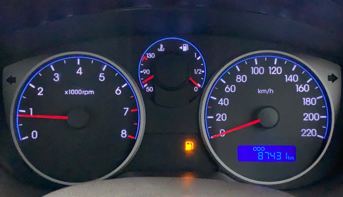 2011 Hyundai i20 SPORTZ 1.2, Petrol, Manual, 87,431 km, Odometer Image