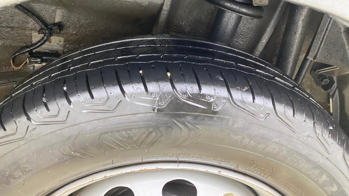 2021 Tata Tiago XE PETROL, Petrol, Manual, 66,390 km, Left Rear Tyre Tread