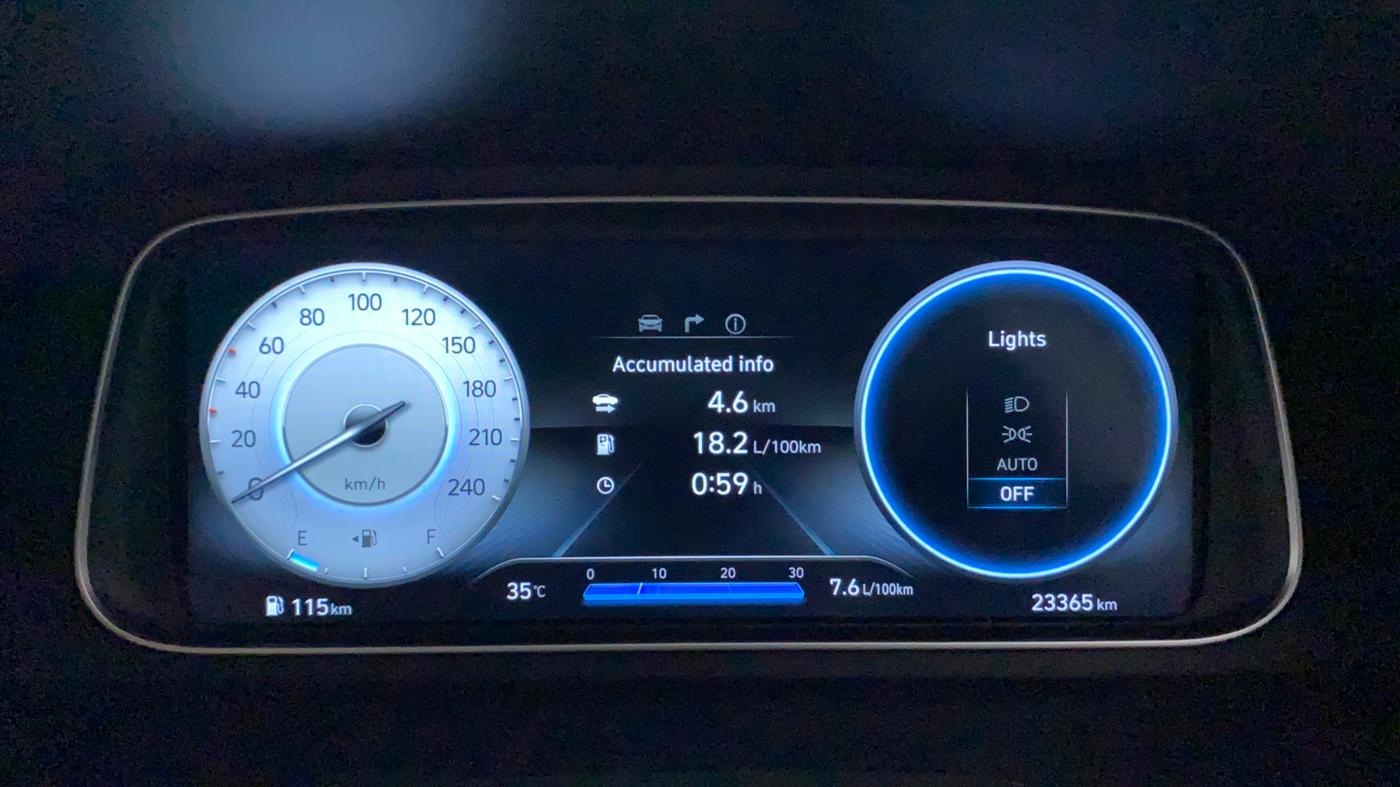 2022 Hyundai ALCAZAR PLATINUM 1.5 MT 7STR, Diesel, Manual, 23,365 km, Odometer Image