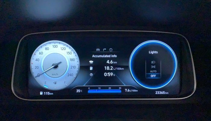 2022 Hyundai ALCAZAR PLATINUM 1.5 MT 7STR, Diesel, Manual, 23,365 km, Odometer Image