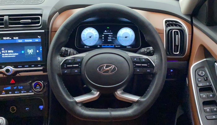 2022 Hyundai ALCAZAR PLATINUM 1.5 MT 7STR, Diesel, Manual, 23,365 km, Steering Wheel Close Up