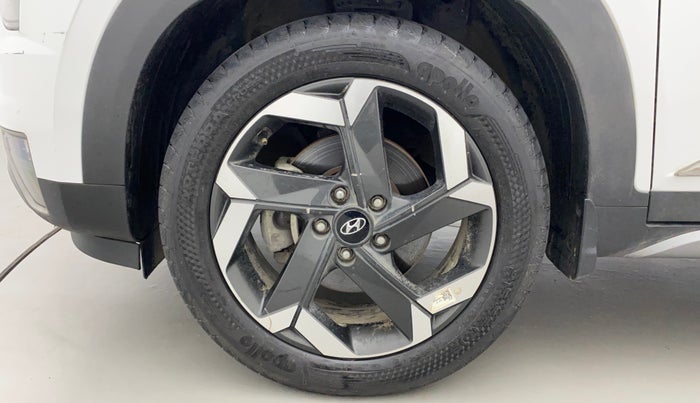 2022 Hyundai ALCAZAR PLATINUM 1.5 MT 7STR, Diesel, Manual, 23,365 km, Left Front Wheel
