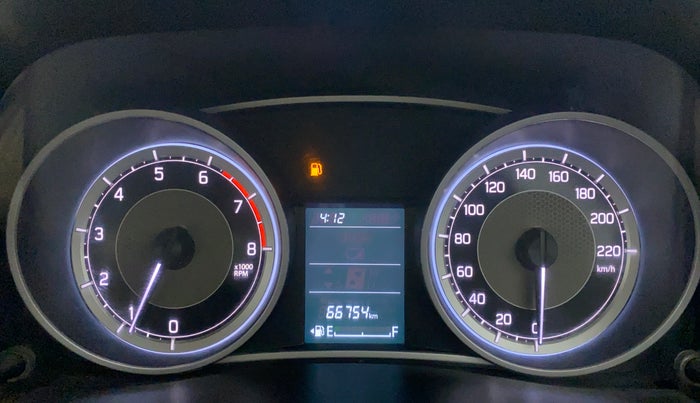 2018 Maruti Dzire VXI, Petrol, Manual, 66,879 km, Odometer Image