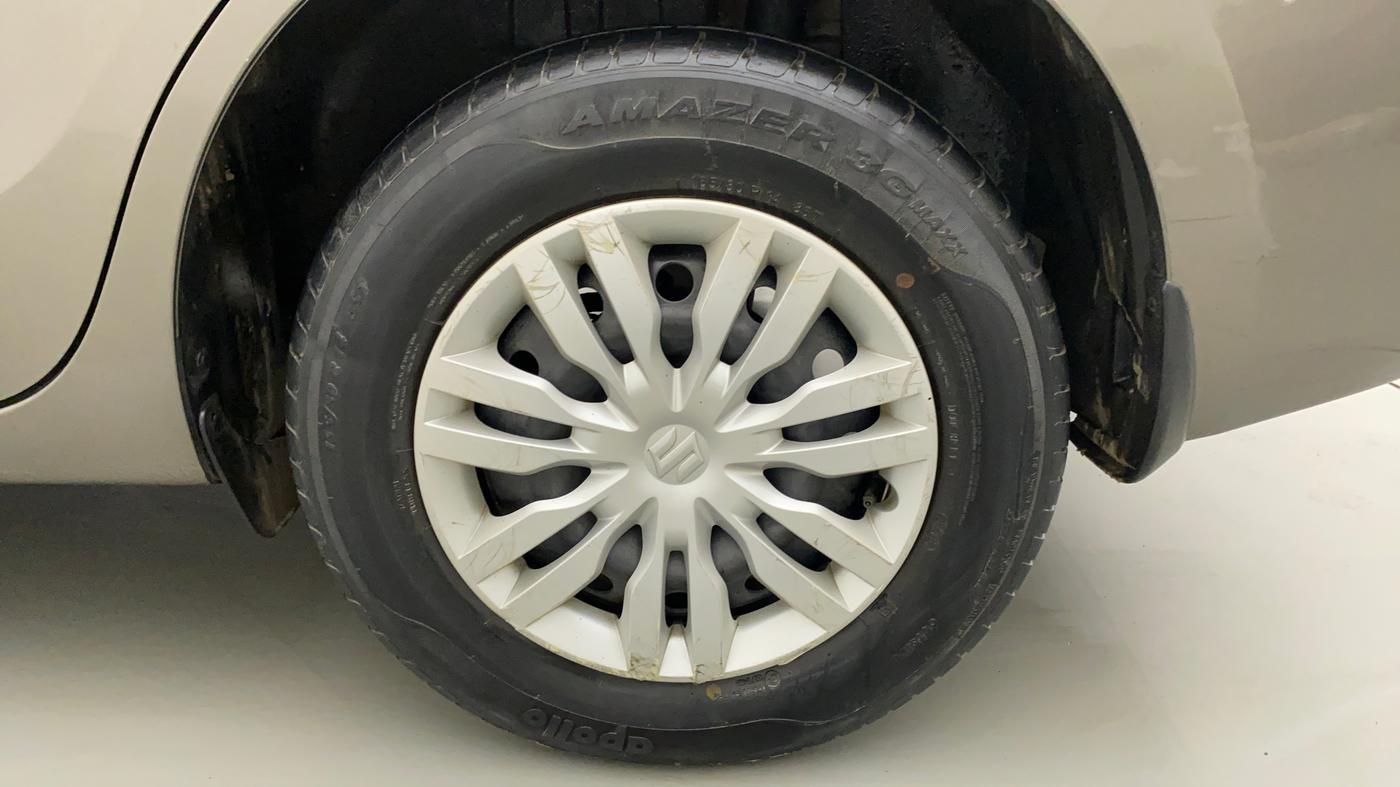 2018 Maruti Dzire VXI, Petrol, Manual, 66,879 km, Left Rear Wheel