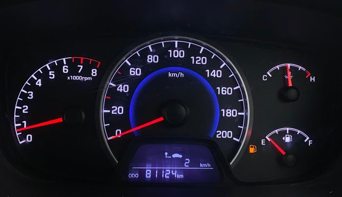 2017 Hyundai Grand i10 ASTA 1.2 KAPPA VTVT, Petrol, Manual, 81,121 km, Odometer Image