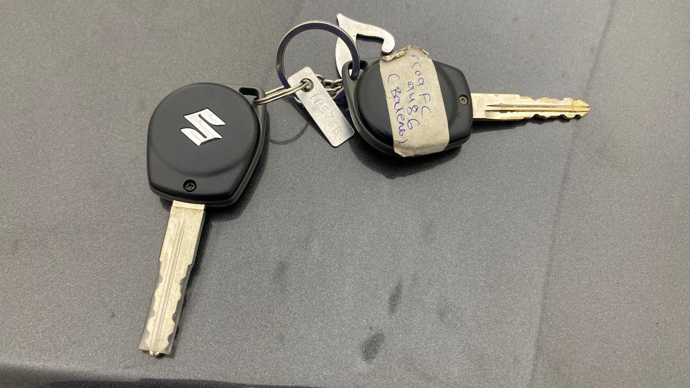 2018 Maruti Baleno DELTA PETROL 1.2, Petrol, Manual, 1,02,838 km, Key Close Up
