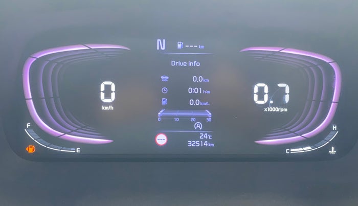 2023 KIA CARENS LUXURY PLUS 1.5 IMT PETROL, Petrol, Manual, 32,480 km, Odometer Image