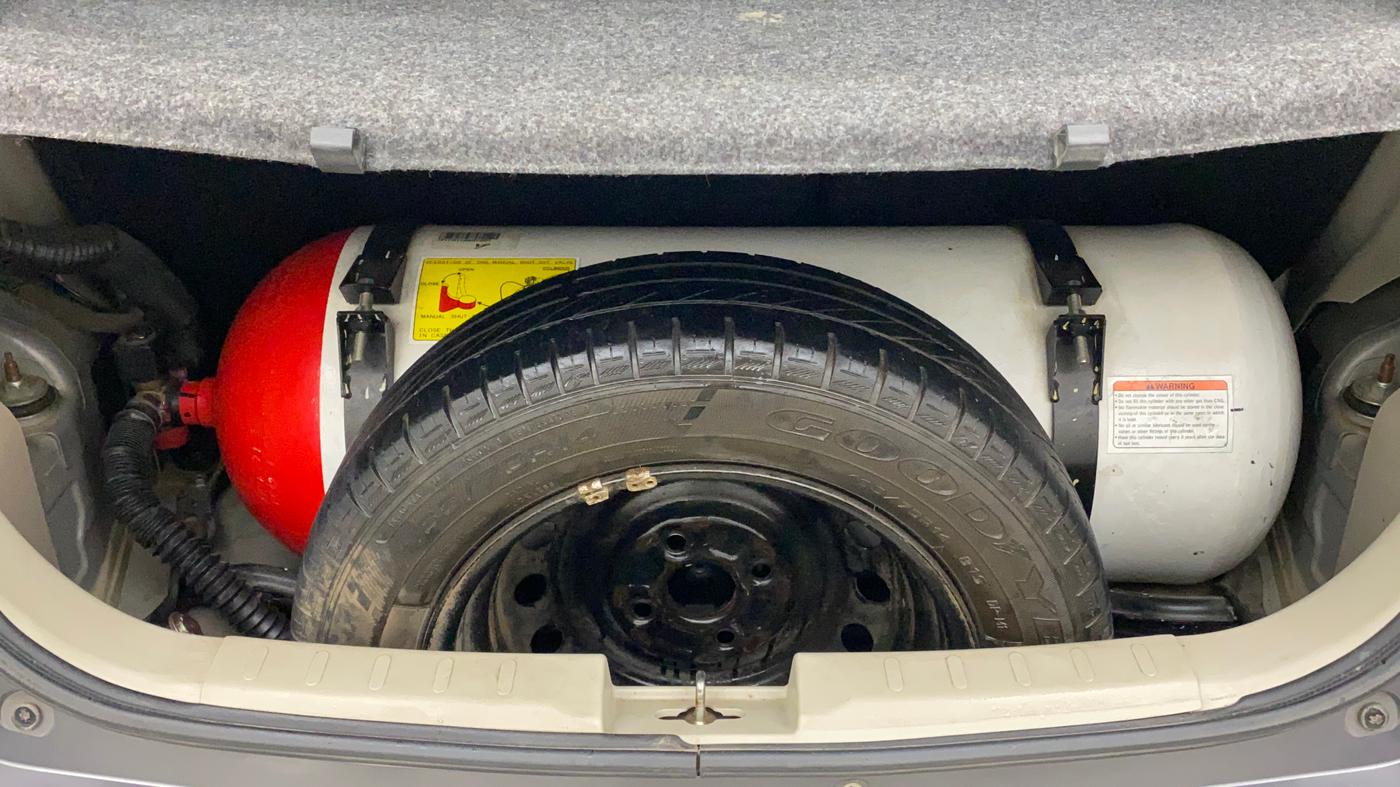 2019 Maruti Celerio VXI (O) CNG, CNG, Manual, 1,12,665 km, Boot Inside